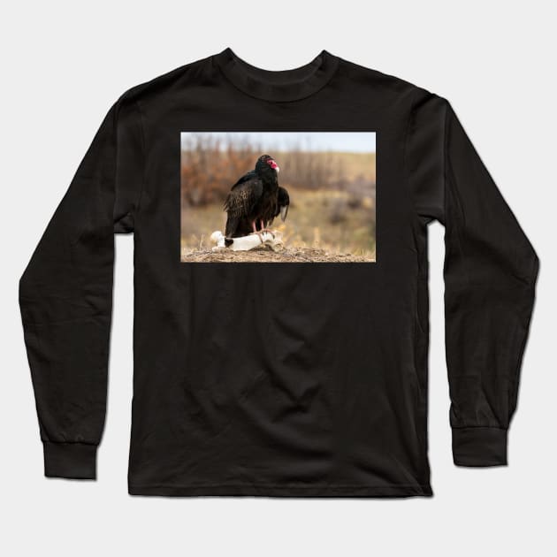 Buzzard Long Sleeve T-Shirt by gdb2